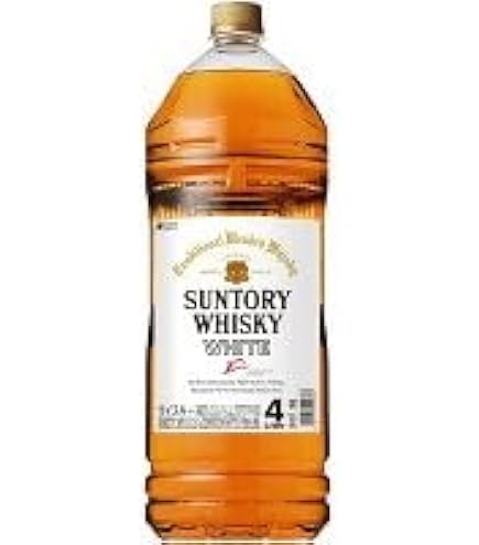 ウイスキー 4本セット　[ 白アルル ] Amazon.co.jp: サントリー ウイスキー ホワイト 40度 4000ml 4L